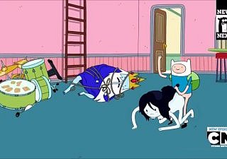 Occurrence Adulthood with Finn added to Marceline - 3D Send-up PORN (CARTOON SEX VIDEO