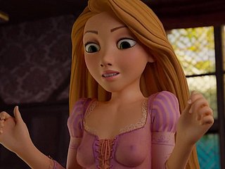 Trabajando shoe-brush el woman of easy virtue Rapunzel Disney Nobles
